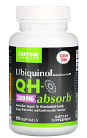 Ubiquinol QH-Absorb (Убихинол) 200 мг 90 гелевых капсул (Jarrow Formulas)