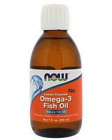 Omega-3 Fish Oil 200 мл (NOW)