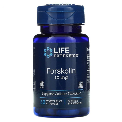 Forskolin (Форсколин) 10 мг 60 капсул (Life Extension)