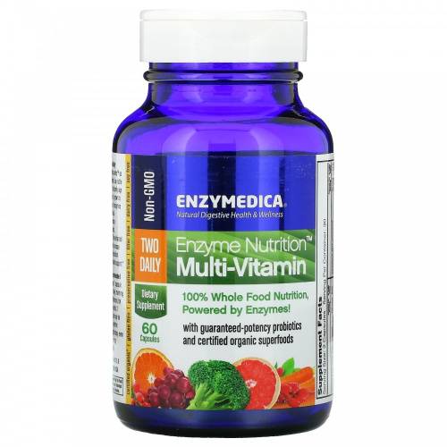 Enzyme Nutrition Multi-Vitamin 60 капсул (Enzymedica)