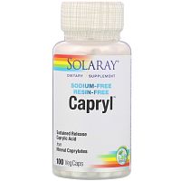 Capryl (Каприловая кислота) 100 капсул (Solaray)